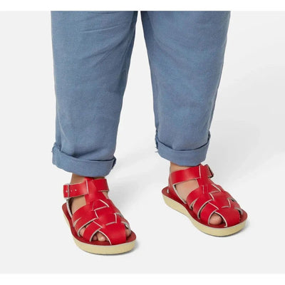Salt - Water Sandals Kids Shark Red - Studio Play