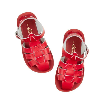 Salt - Water Sandals Kids Shark Red - Studio Play
