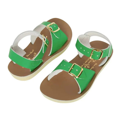 Salt - Water Sandals Kids Surfer Kelly Green - Studio Play