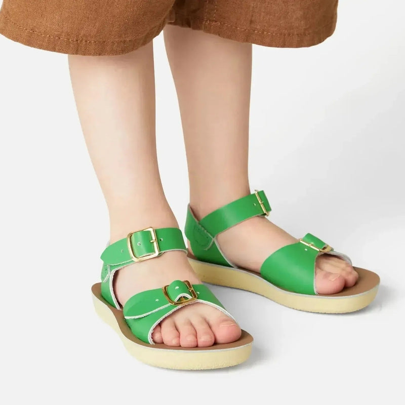 Salt - Water Sandals Kids Surfer Kelly Green - Studio Play