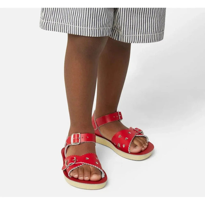 Salt - Water Sandals Kids Sweetheart Red - Studio Play