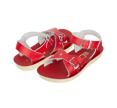 Salt-Water Sandals Kids Sweetheart Red