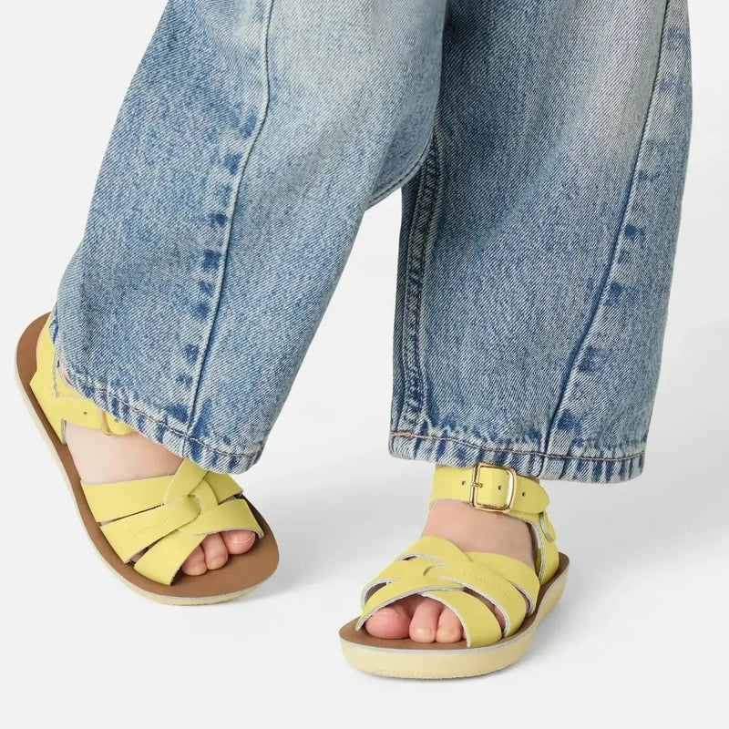 Salt-Water Sandals Kids Swimmer Butter Yellow