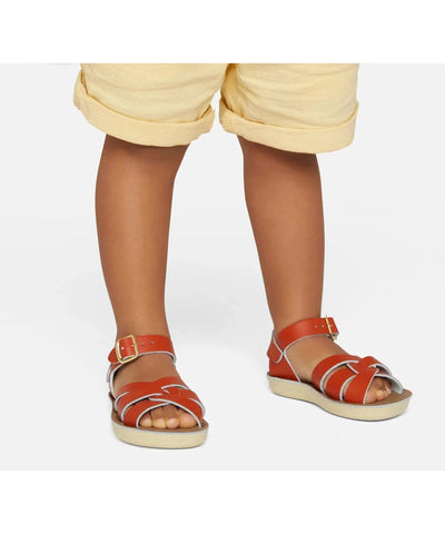 Salt-Water Sandals Kids Swimmer Paprika
