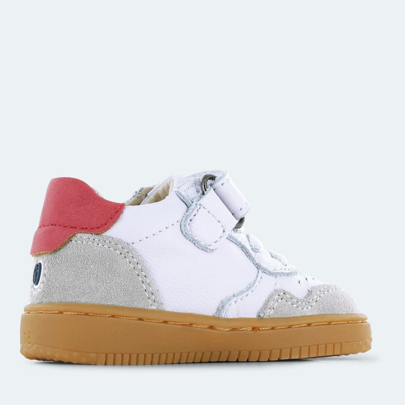 Shoesme Baby Extreme Flex White Grey Red - Studio Play