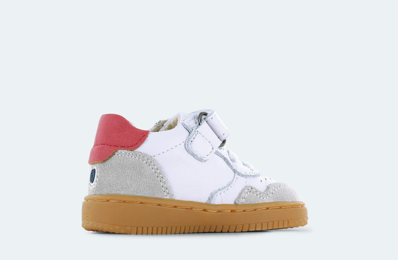 Shoesme Baby Extreme Flex White Grey Red