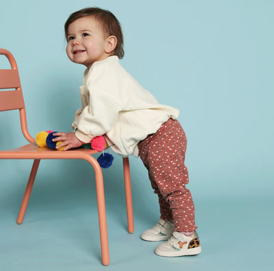 Shoesme Baby-proof Off White Panter