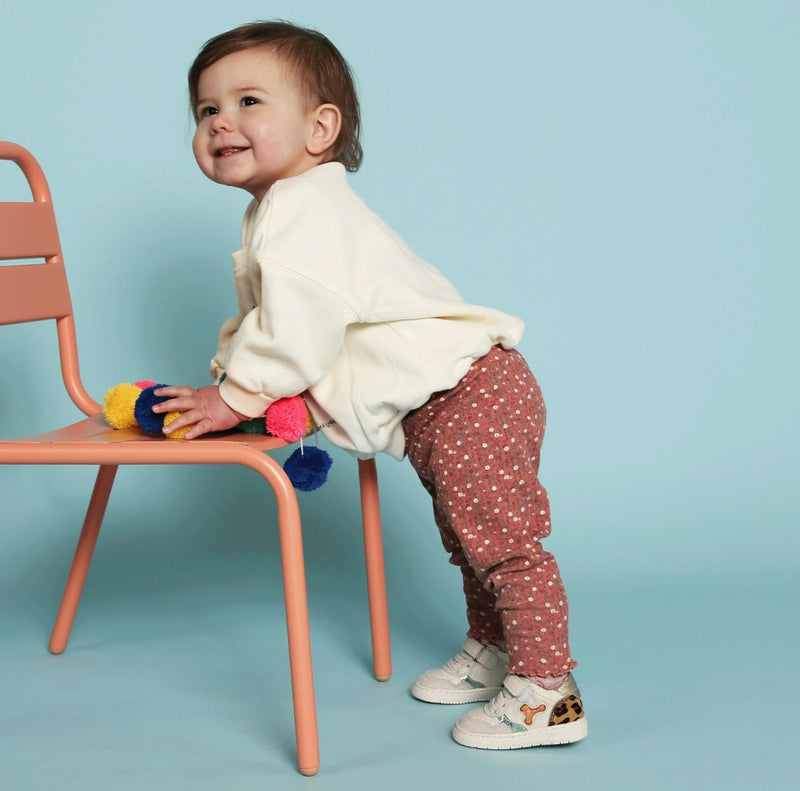 Shoesme Baby-proof Off White Panter