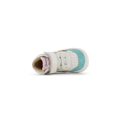 Shoesme Baby - proof Turquoise White - Studio Play