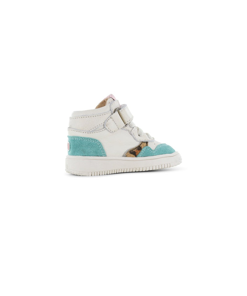 Shoesme Baby-proof Turquoise White