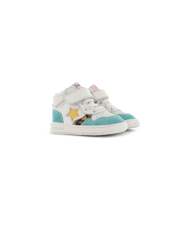 Shoesme Baby-proof Turquoise White