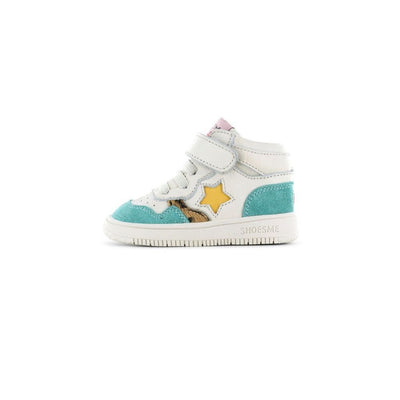 Shoesme Baby - proof Turquoise White - Studio Play