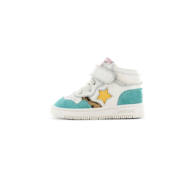Shoesme Baby - proof Turquoise White - Studio Play