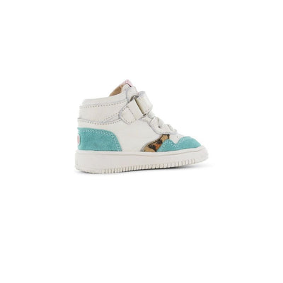 Shoesme Baby - proof Turquoise White - Studio Play