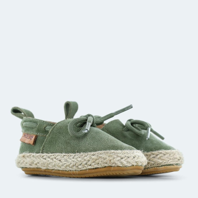 Shoesme Groen BABY - PROOF espadrilles - Studio Play