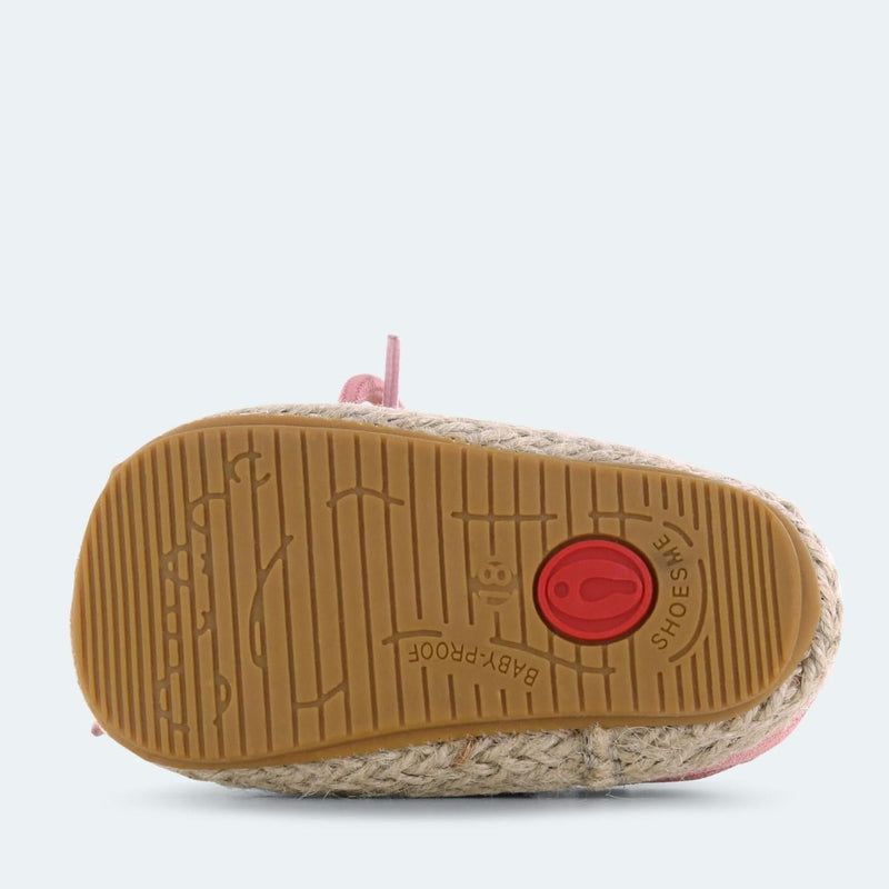 Shoesme roze BABY - PROOF espadrilles - Studio Play