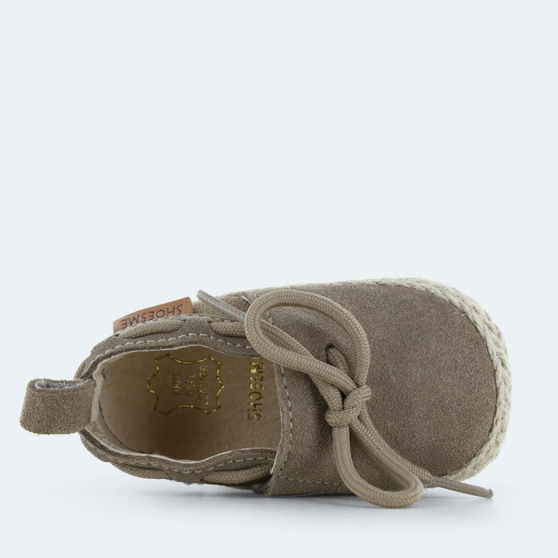 Shoesme Taupe BABY - PROOF espadrilles - Studio Play