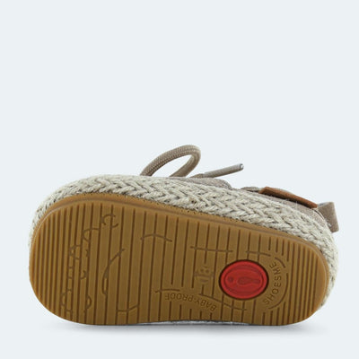 Shoesme Taupe BABY - PROOF espadrilles - Studio Play