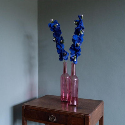 Sjaal Met Verhaal Bloem Ridderspoor Blauw - Studio Play