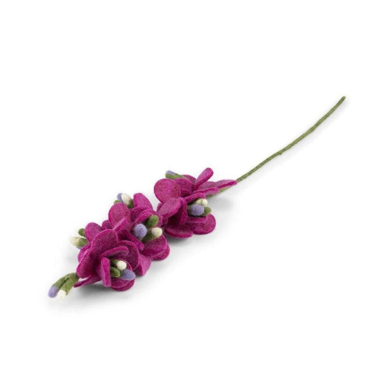 Sjaal Met Verhaal Bloem Ridderspoor Fuchsia
