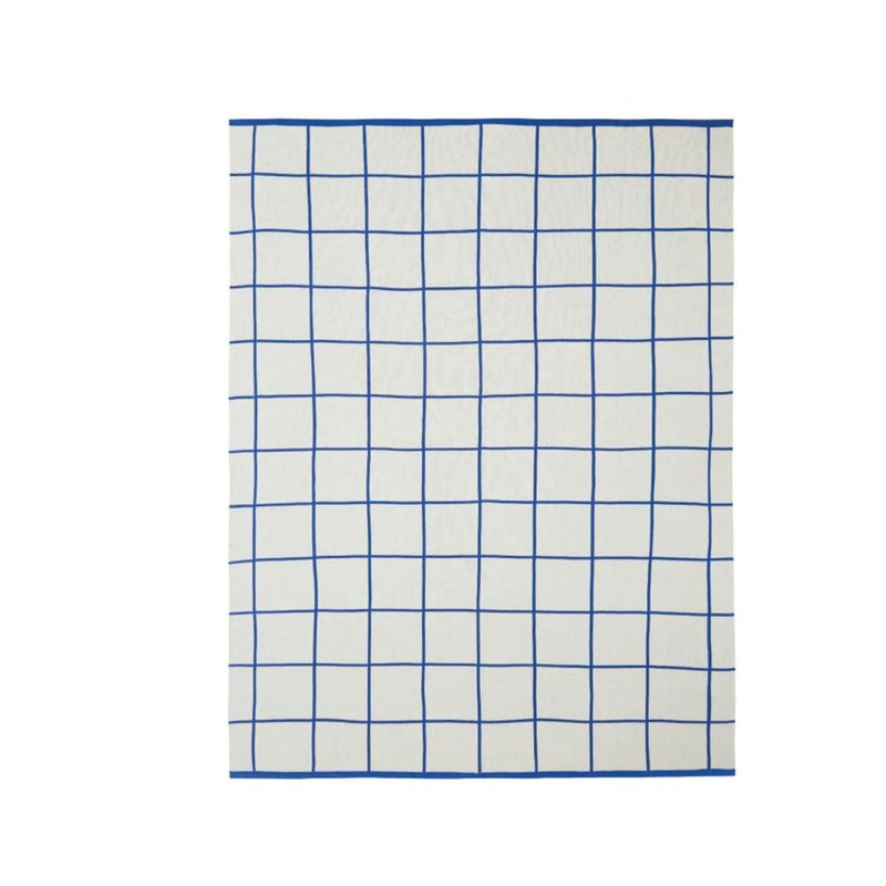Sophie Home Grid Throw: Cobalt - Studio Play