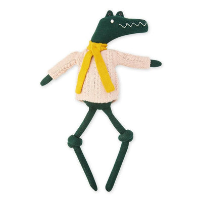 Sophie Home Ragdoll met knuffeldier Krokodil - Studio Play