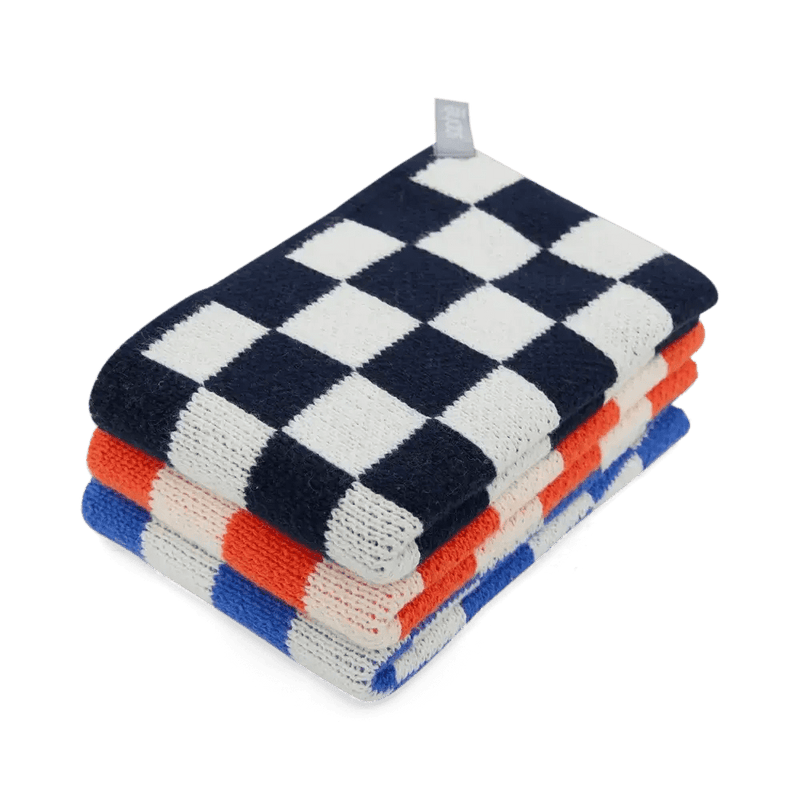 Sophie Home Reusable Dishcloth Navy Check - Studio Play