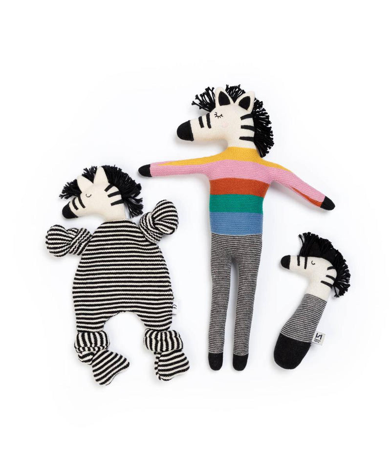 Sophie Home Zebra Doll Rainbow
