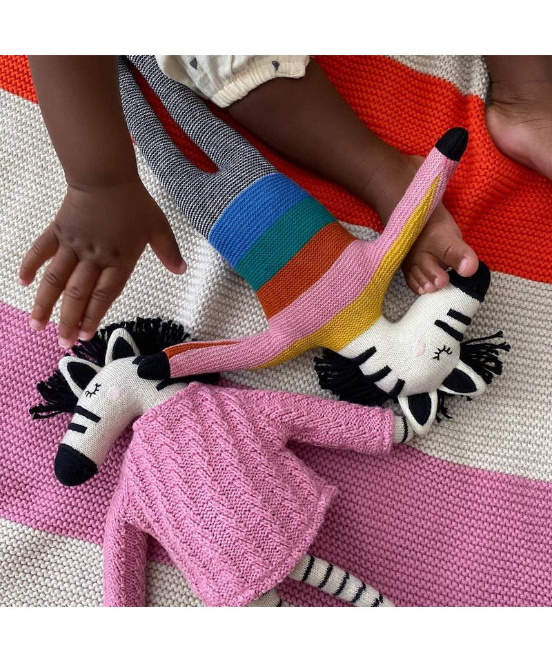 Sophie Home Zebra Doll Rainbow