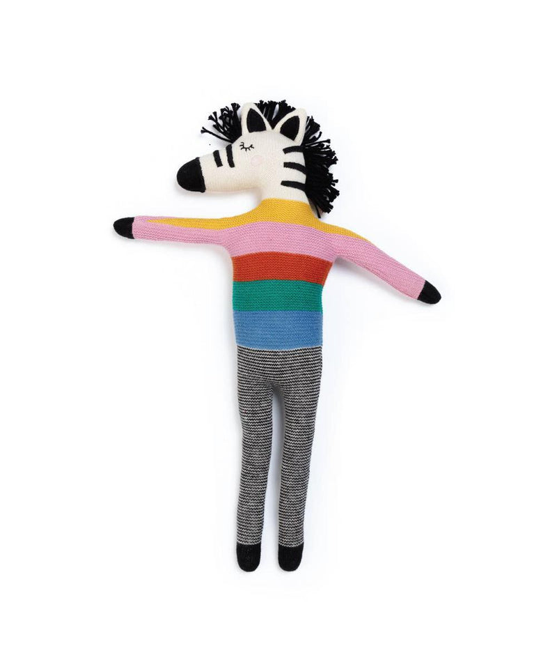 Sophie Home Zebra Doll Rainbow