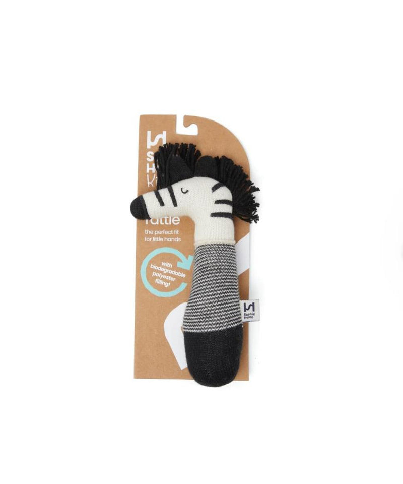 Sophie Home Zebra Rattle