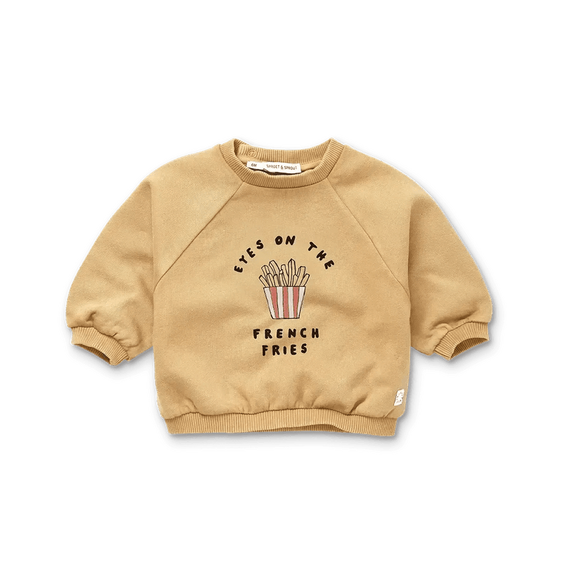 Sproet & Sprout Baby Sweatshirt French Fries - Studio Play