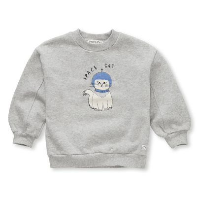 Sproet & Sprout Sweatshirt Space Cat