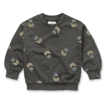 Sproet & Sprout Sweatshirt Space Cat Print