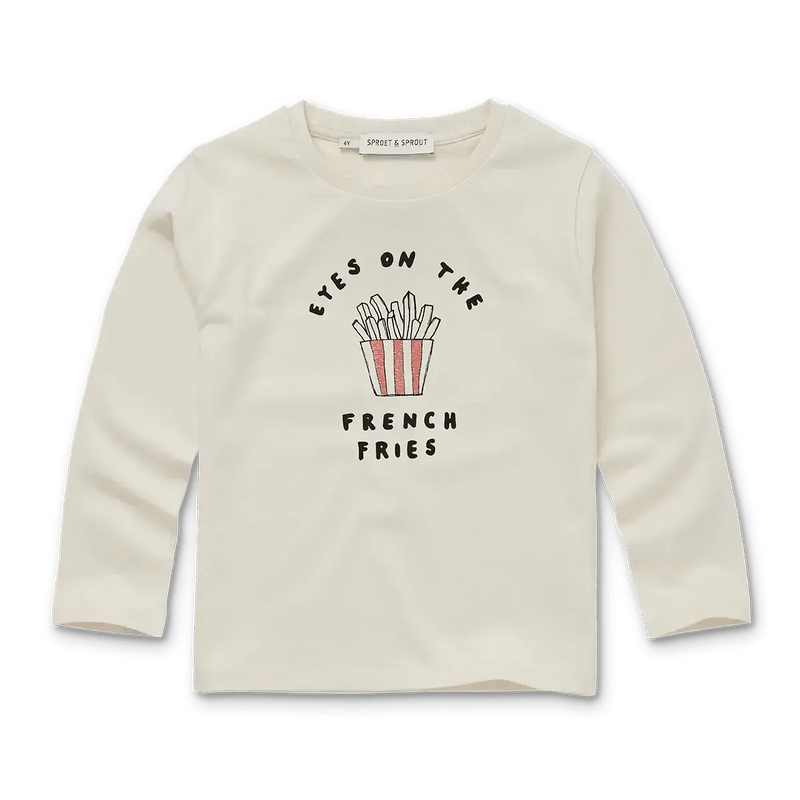 Sproet & Sprout T-shirt French Fries - Studio Play