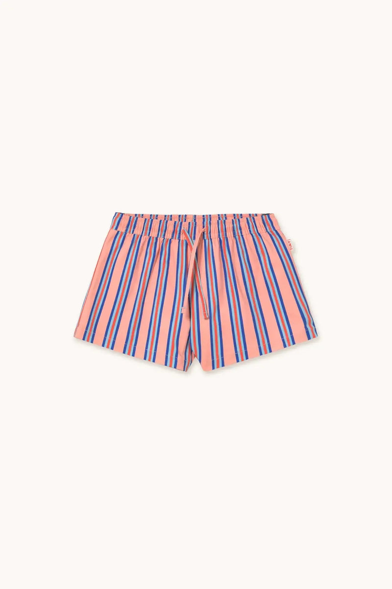 Tiny Cottons Stripes Trunks Papaya