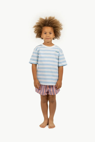 Tiny Cottons Stripes Trunks Papaya