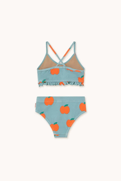 Tiny Cottons Apples Swim Set Warm Grey