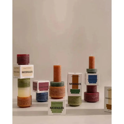Stan Editions Module 4 Burgundy Candle