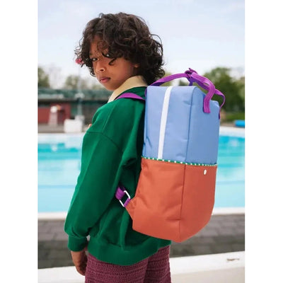 Sticky Lemon Backpack Large Better Together Badminton Blue Leather Ball