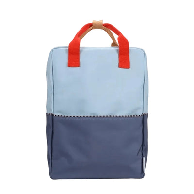 Sticky Lemon Backpack Large Wonders Colourblocking Zissou Blue / Blue Whale - Studio Play