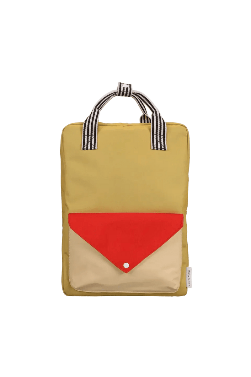 Sticky Lemon Backpack Large Wonders Envelope Reed green - Studio Play