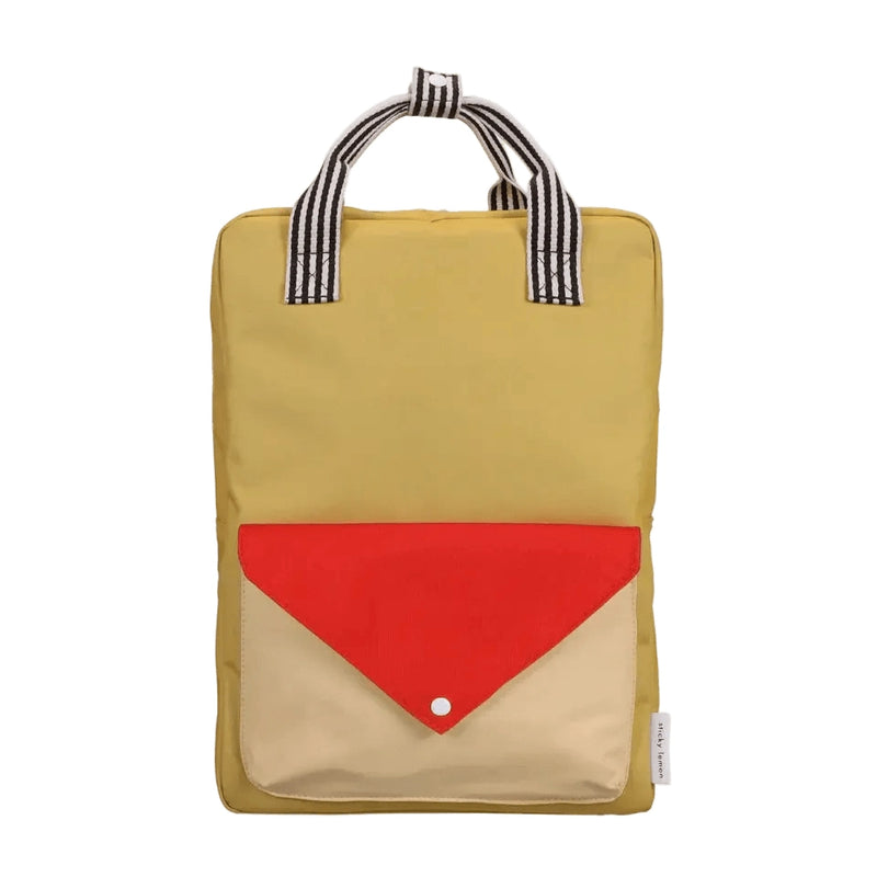 Sticky Lemon Backpack Large Wonders Envelope Reed green
