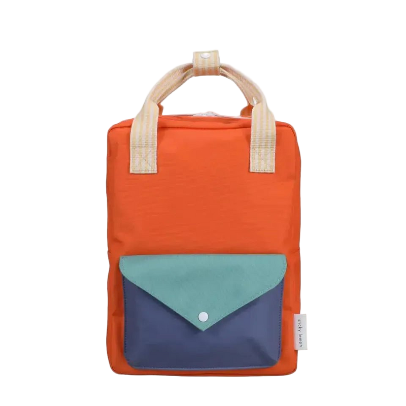 Sticky Lemon backpack Medium Wonders Envelope Lifebuoy Orange - Studio Play