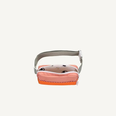 Sticky Lemon Fanny Pack Colourblocking coral pink/ lifebuoy orange