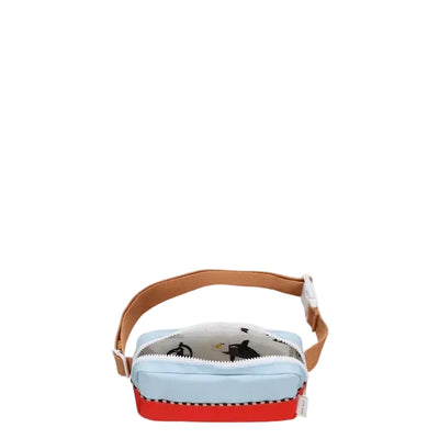 Sticky Lemon Fanny Pack Colourblocking Zissou Blue/ Red Hat