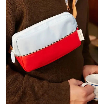 Sticky Lemon Fanny Pack Colourblocking Zissou Blue/ Red Hat