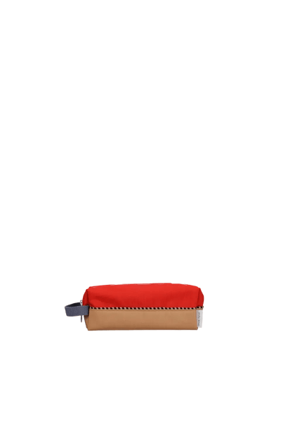 Sticky Lemon Pencil Case Wonders Colourblocking Red Hat Jane Beige - Studio Play