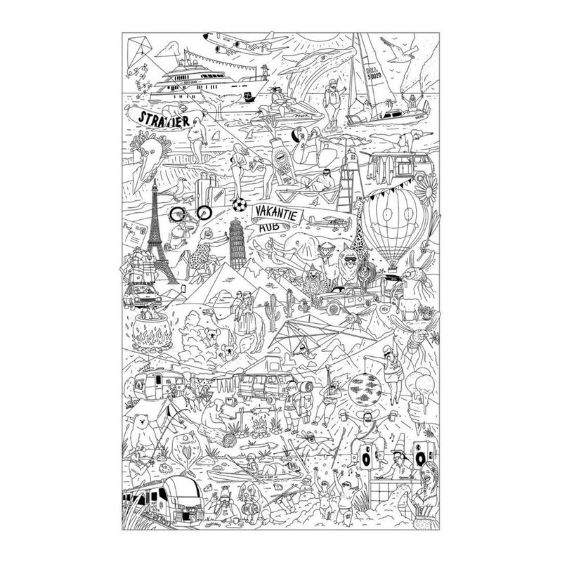 Stratier XL - Kleurplaat Poster - Studio Play