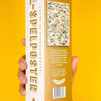 Stratier XL - Spelposter Zoek De Dubbelgangers Vlinders - Studio Play